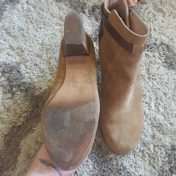 Madewell Aimee Ankle Suede Bootie Size 11 - Picture 3 of 7